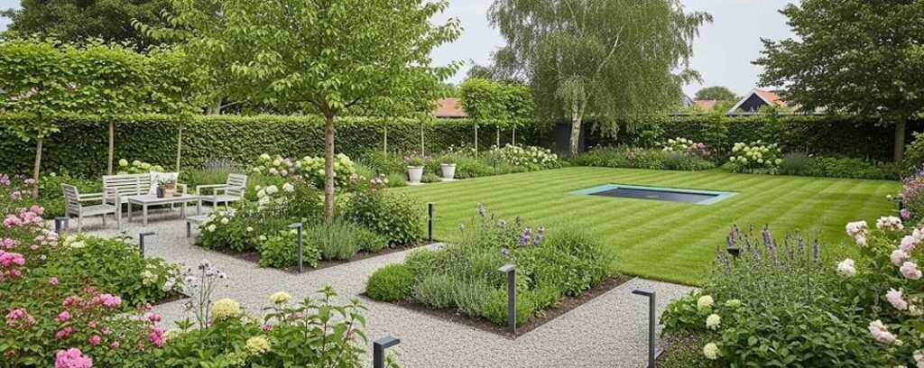 Have med trampolin og plads til en Airtrack fra GymPlay